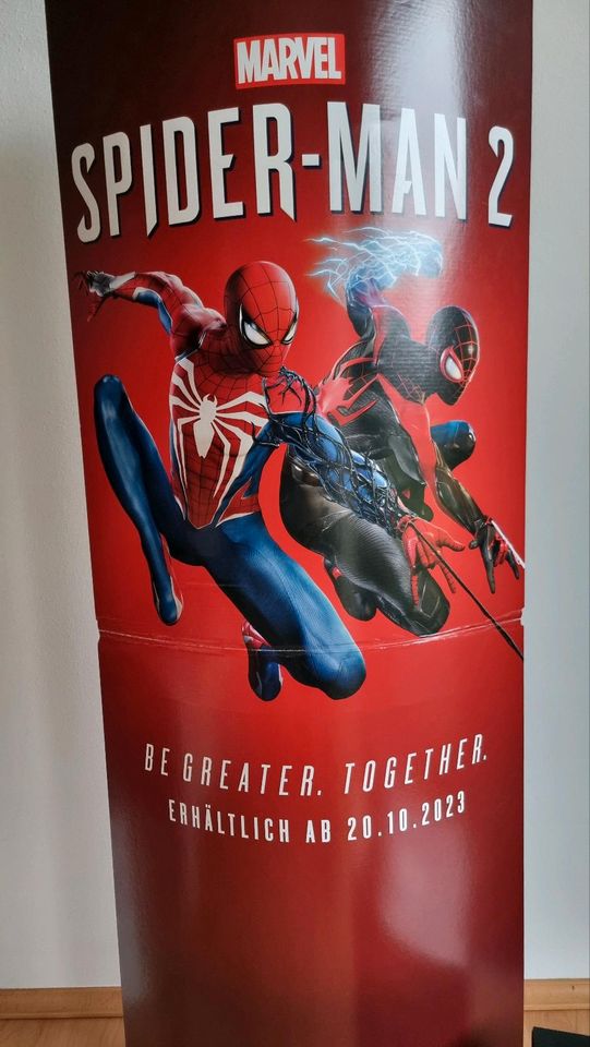 PS5 Spider-Man 2 Aufsteller + Würfel in Lüdenscheid