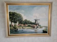 Gemälde Mühle K. Dirks Niedersachsen - Emden Vorschau