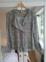 H&M Seidenbluse Gr. 38 Graublau Bayern - Bayreuth Vorschau