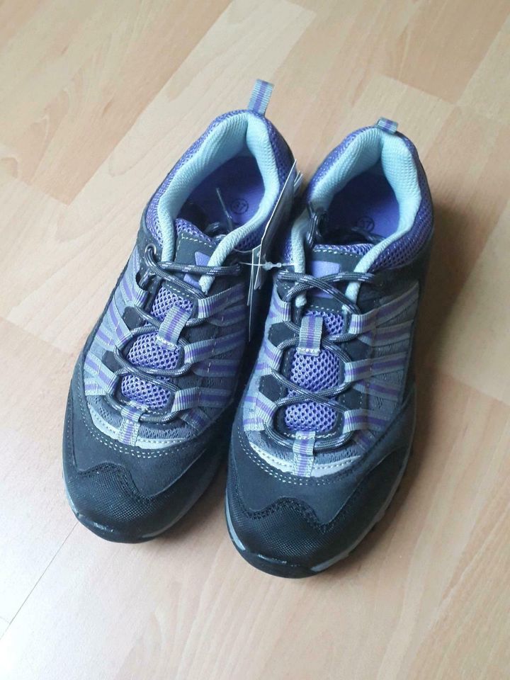 Nordic Walking Schuhe  ♤ Gr. 37 ♤ NEU,  lila-schwarz-grau in Worpswede