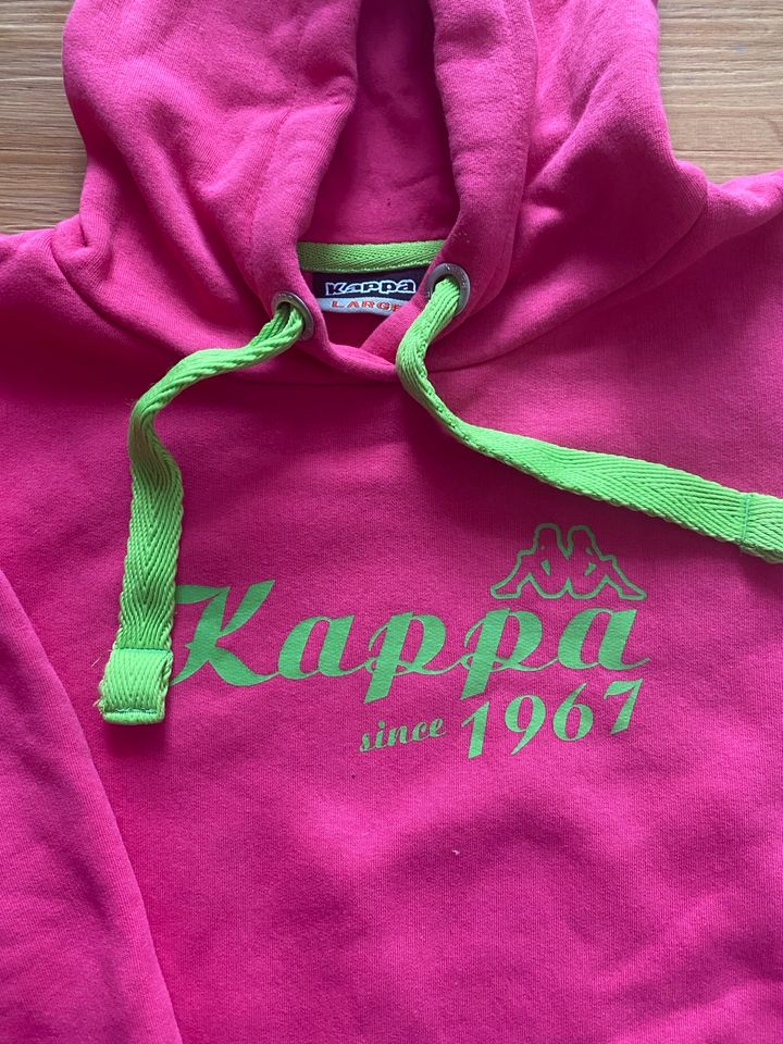 Toller Kappa Hoodie Sweatshirt Kapuzenpulli Gr. L in Dossenheim