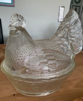 Großes Pressglas Butterhuhn Huhn Deckeldose Vintage Ostern Nordrhein-Westfalen - Erkrath Vorschau