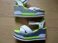BOGNER Wedges Plateau Sandaletten High-Heels Leder TOP Gr. 39 Berlin - Dahlem Vorschau
