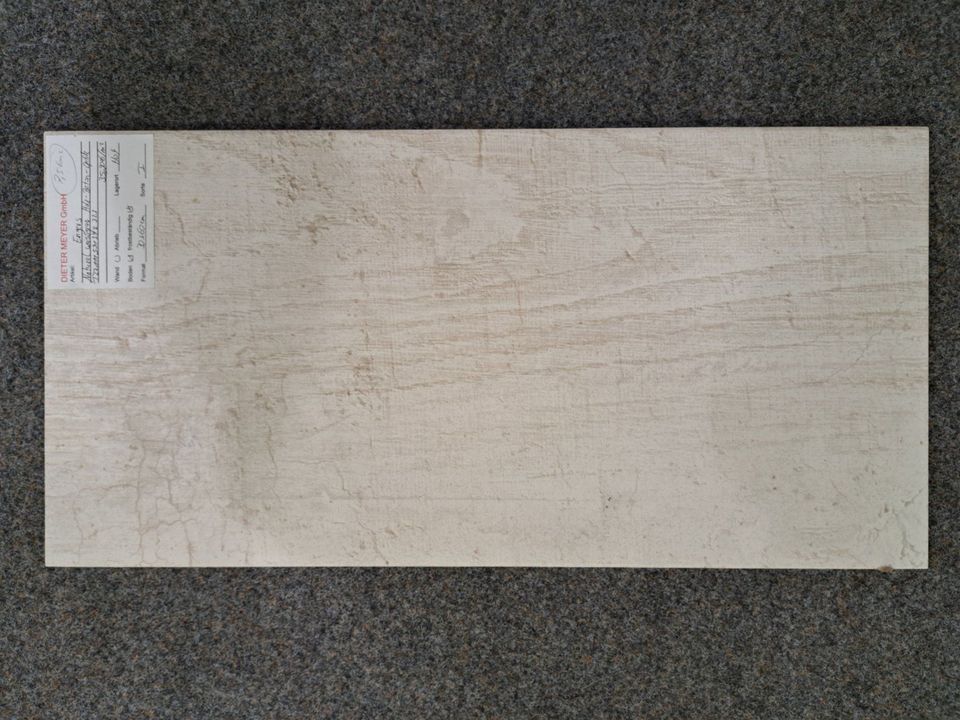 Bodenfliese, Engers Natural weißgrau, Holz-Betonoptik, 30x60 cm in Wittmund