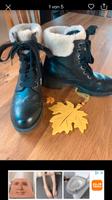 Landrover Stiefel Stiefelette schwarz Fell Leder Gr. 38 Brandenburg - Schipkau Vorschau