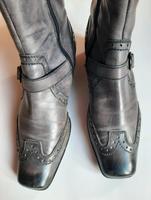 Tamaris, Stiefeletten, grau, Leder, Gr.39, sehr bequem! Bayern - Mindelheim Vorschau