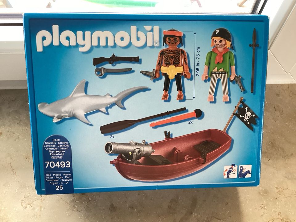 Playmobil Piraten Sets „Piratenruderboot“ und „Piratenangriff“ in Laufach