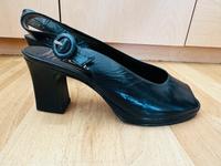 ⭐️ NEU ⭐️ Peeptoes Pumps von Gabor, echtes Leder schwarz Rheinland-Pfalz - Unkel Vorschau