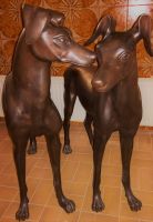 Windhunde m w Bronze lebensgroß - Abholung bevorzugt Altona - Hamburg Ottensen Vorschau
