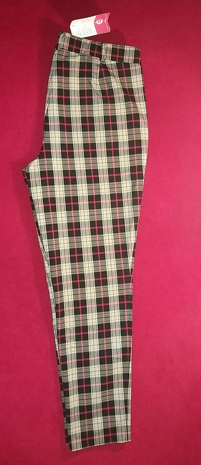 Karierte Damenhose von "Strandfein", Gr. XL/42, neu & ungetragen! in Berlin