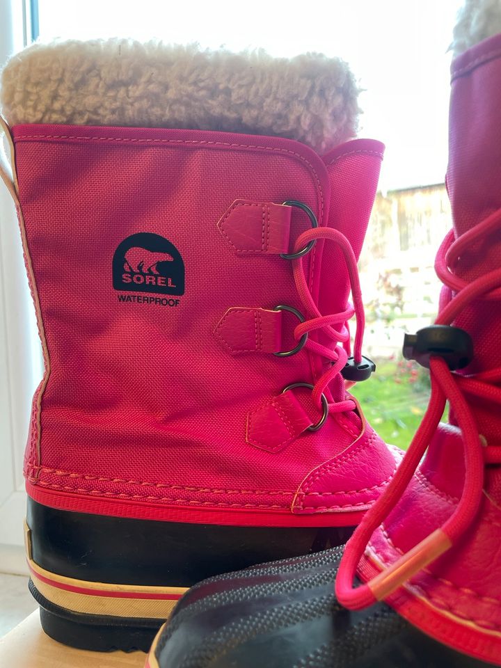 ⭐️SOREL⭐️Winterstiefel Gr. 37 Waterproof pink in Simbach