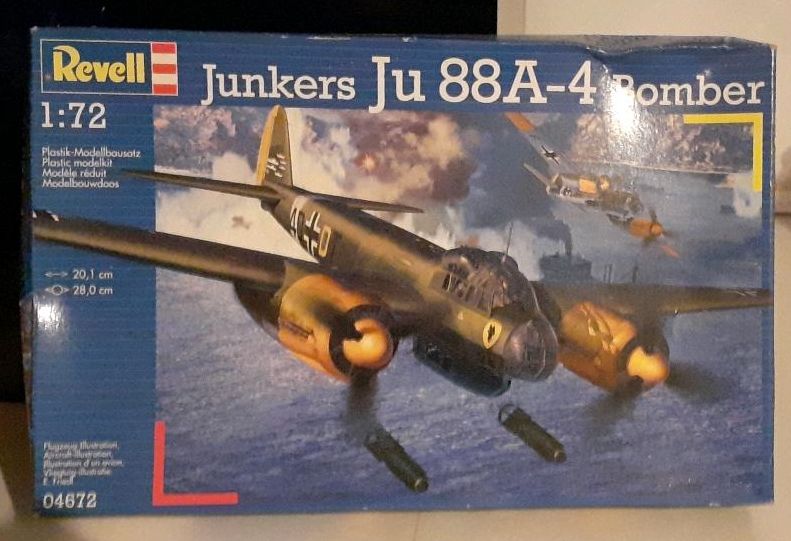 Revell Jagdbomber JU88A, Spad XIII, ungeöffnet OVP, 1:72 in Prohn