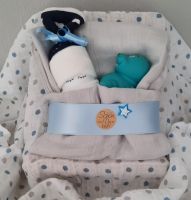 Windeltorte Windelbaby Windelgeschenk Taufe Geburt Baby blau Niedersachsen - Wilhelmshaven Vorschau
