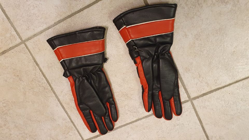 Motorrad - Handschuhe aus Leder in Gr. 6,5 in Düren