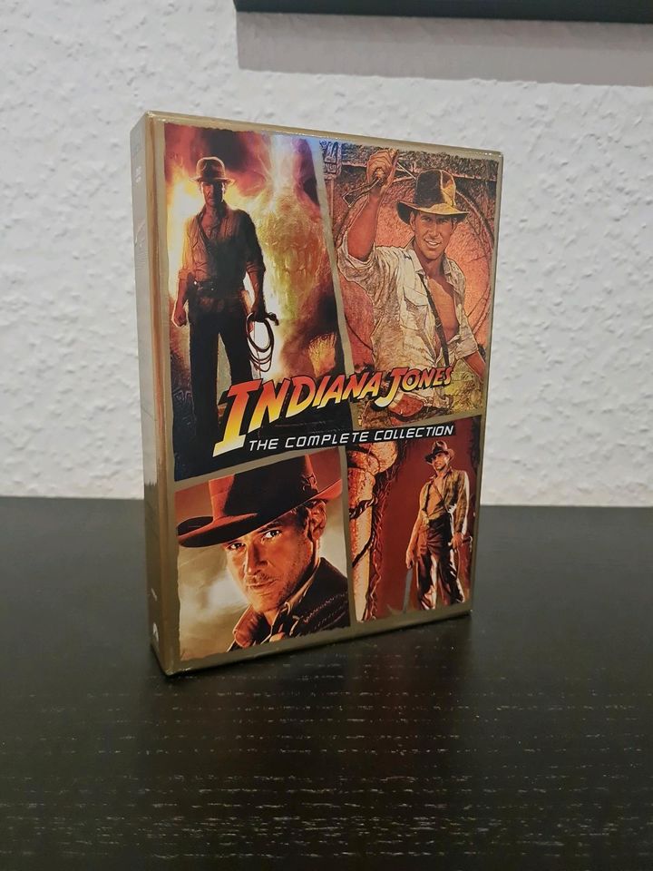 Indiana Jones DVD Komplett Set Box in Tönisvorst