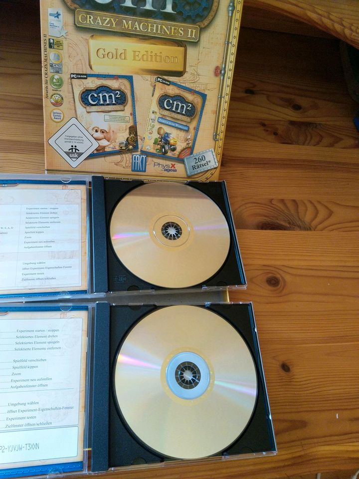 Crazy Machines 2- Gold Edition  PC CD-ROM in Puderbach