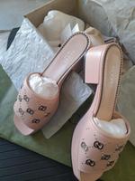 Original Gucci Pantoletten Gr 39.5 neu , Originalpreis 820.- Berlin - Gatow Vorschau