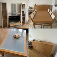 Wohnzimmer Möbel komplett Vitrine Sideboard Esstisch Couchtisch München - Berg-am-Laim Vorschau