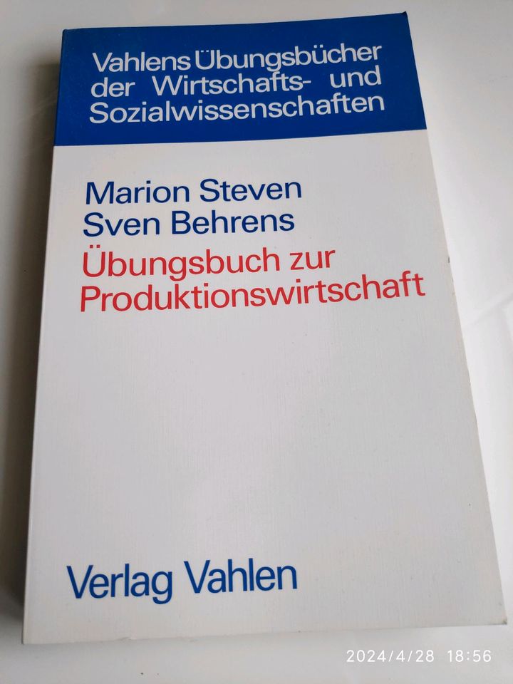 Übungsbuch zur Produktionswirtschaft, Vahlen Verlag in Dortmund