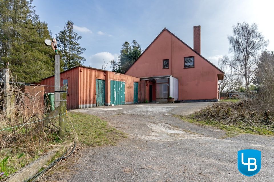 Ehemaliges Bahnhofshaus mit Potential in Feldrandlage in Rastorf (Holst)