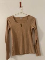 Langarm T-Shirt braun-beige Baden-Württemberg - Eppingen Vorschau