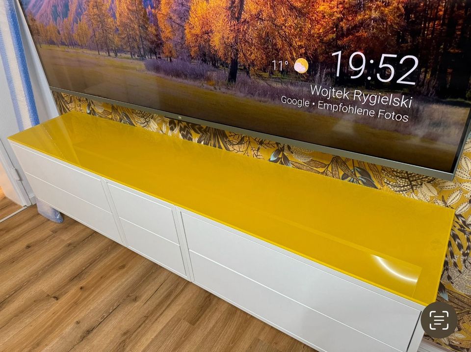 Ikea  Eket Glasplatten lackiert gelb 2x in Gelsenkirchen