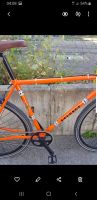 Peugeot LU01 single speed fixie singlespeed orange Bayern - Augsburg Vorschau