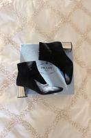 Prada Ankle Boots Stiefeletten 38,5 in OVP Suede Silberner Absatz München - Ramersdorf-Perlach Vorschau