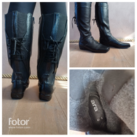 ara Lederstiefel schwarz Gr. 6 1/2 "G" Nordrhein-Westfalen - Wiehl Vorschau