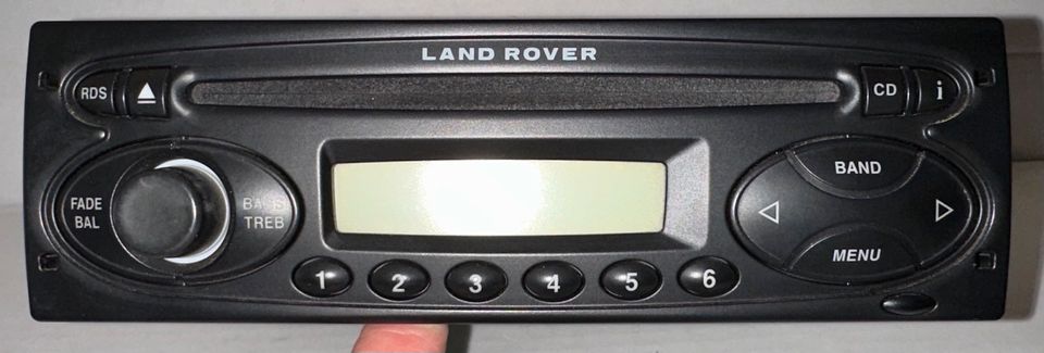 Original LAND ROVER Autoradio mit CD RDS in Duisburg