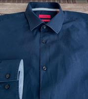 HUGO BOSS Herren Hemd Gr. 43 / 17 / XL Slim Fit blau Kreis Pinneberg - Tornesch Vorschau