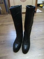 Stiefel Leder schwarz Gr. 37 von GS Bayern - Germaringen Vorschau