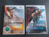 Wii Spiele "TWIN STRIKE" und "METROID" Bayern - Eckersdorf Vorschau