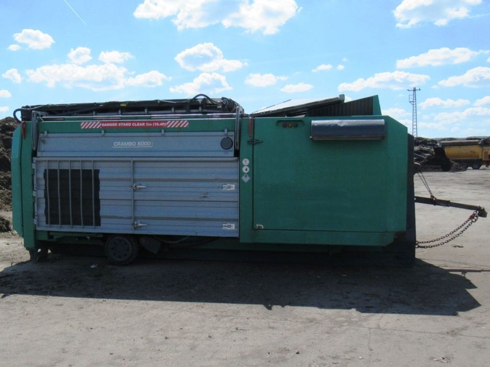 containermobiler Vorzerkleinerer Komptech Grambo 6000 in Wurzen