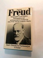 Werkausgabe Sigmund Freud, Band 1 Elemente der Psychoanalyse Düsseldorf - Gerresheim Vorschau