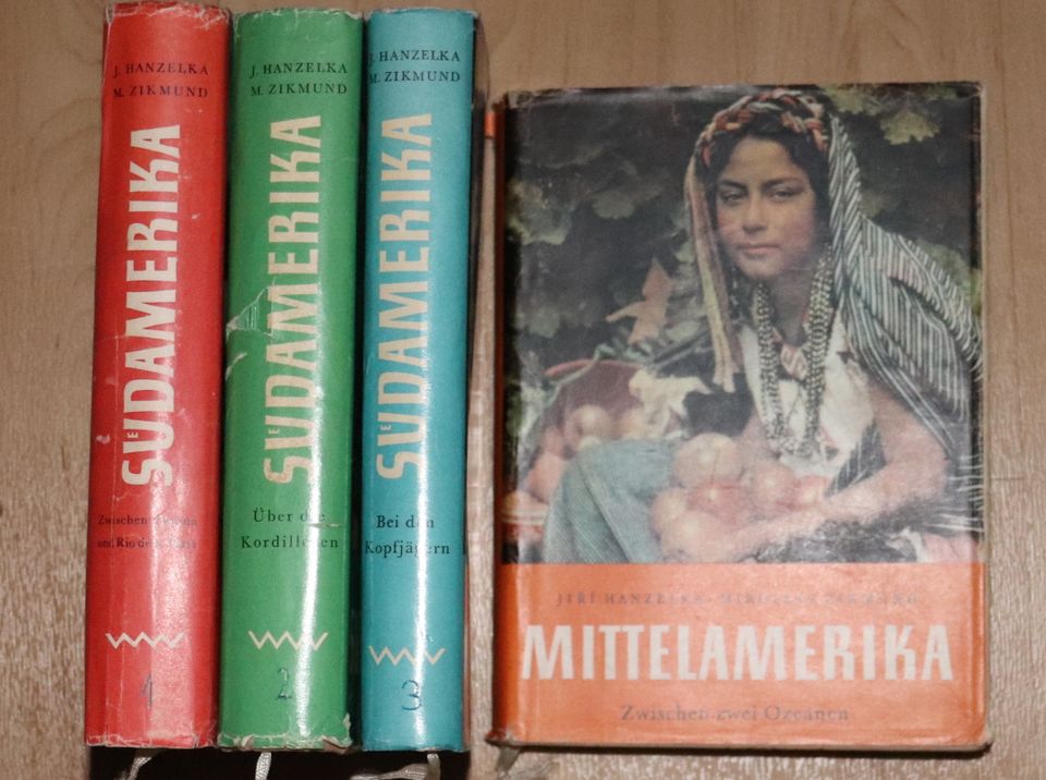 5 Bildbände „Nord- Mittel-+ 3x Südamerika“ Reiseberichte DDR Buch in Salzwedel