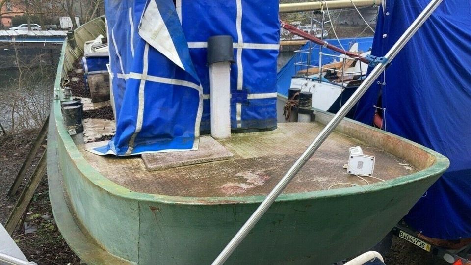 Motorsegler Stahl Wohnschiff  Hausboot 17m Schiff Projekt Dampfer in Berlin