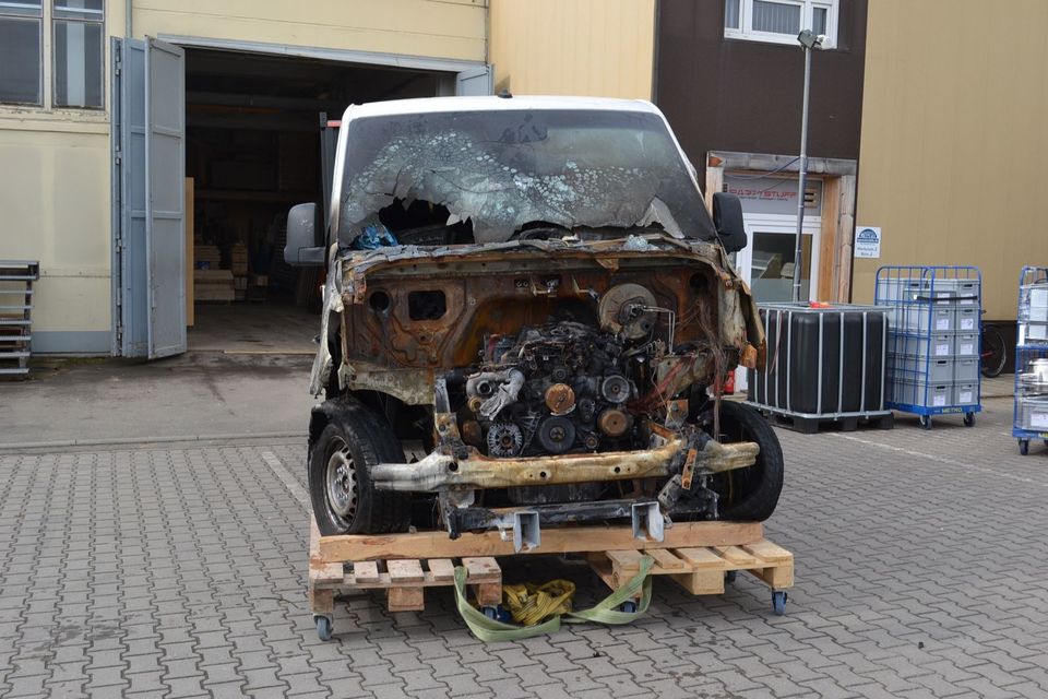 Mercedes-Benz Sprinter W907 314 4x4 Allrad AWD Brandschaden in Erfurt