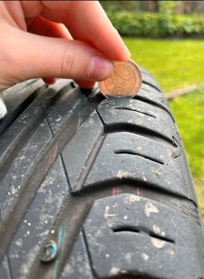 Sommerreifen mit Alufelgen  195/55 R 16 H RainSport 3 - für Honda in Bautzen