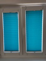 2 x Plissee Fenster blau türkis zum Klemmen 28,5 x 78 cm Baden-Württemberg - Maulburg Vorschau