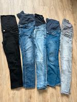 5 Umstandsjeans H&M Mama skinny high rib Größe 38 / M Hessen - Mühlheim am Main Vorschau