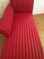 CHAISELONGUE Sofa Rot Neuwertig Niedersachsen - Appel Vorschau