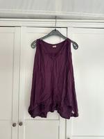 Top Hollister Sommer Top lila S / M locker luftig Hessen - Hofheim am Taunus Vorschau