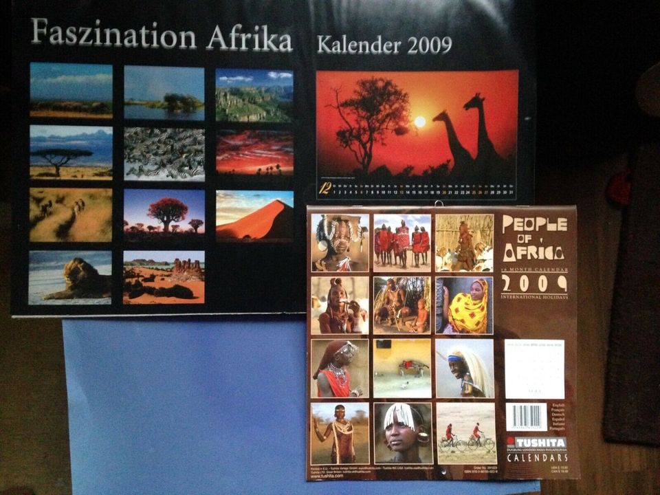 Afrika; Bilder; Kalender 2009; Natur Landschaft Menschen; tausch in Wesel