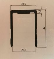 Alu - U-End-Profil  100cm oder 150cm für Bordwand Bayern - Augsburg Vorschau