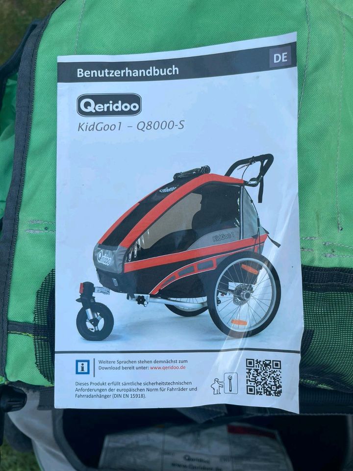 Qeridoo Fahrradanhänger, Kinder in Rostock