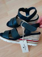 Damen Sandalen Gr 37 Tom Tailor Keilabsatz blau neu Bayern - Weiden (Oberpfalz) Vorschau
