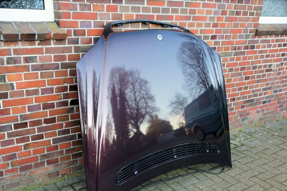 Mercedes S220 Motorhaube in Almandinschwarzmetallic in Hesel