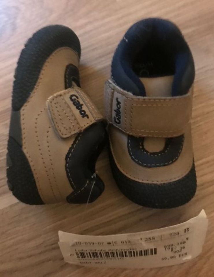 ⭐ NEU Lauflernschuhe Leder Schuhe,Baby, Geschenk,Gabor Gr.19⭐ in Berlin