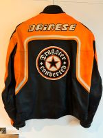 Dainese Motorrad Echt-Lederjacke Dragster Convert. schwarz orange Hessen - Wiesbaden Vorschau